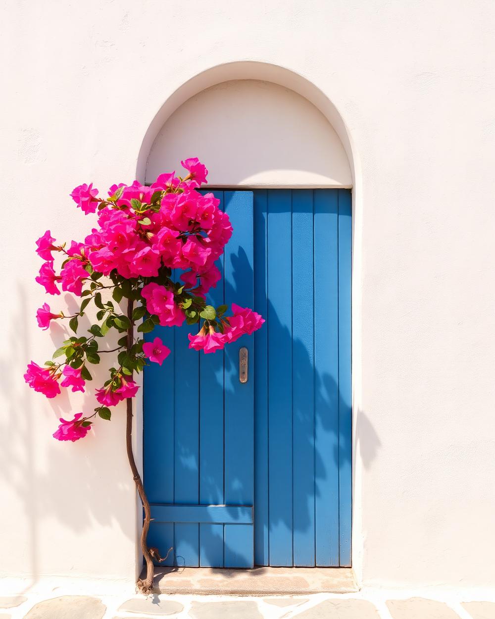 Cycladic doorway detail